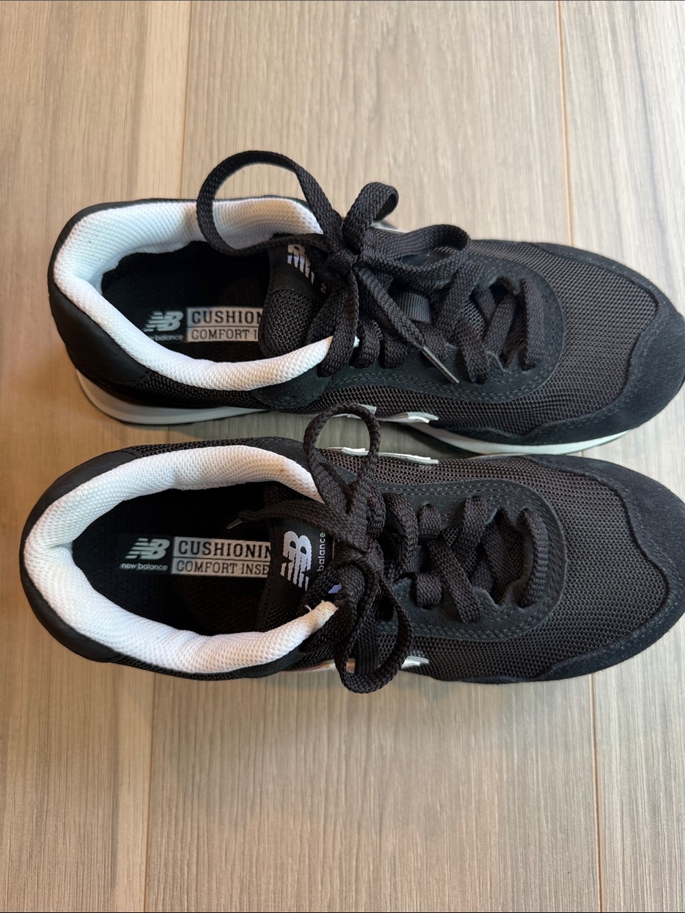New Balance Unisex 515 Black Retro Sneakers Women Size 7 Men Size 5.5 - Picture 2 of 6